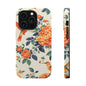 Floral Hummingbird Magnetic Phone Case — Impact-Resistant Protective Cover