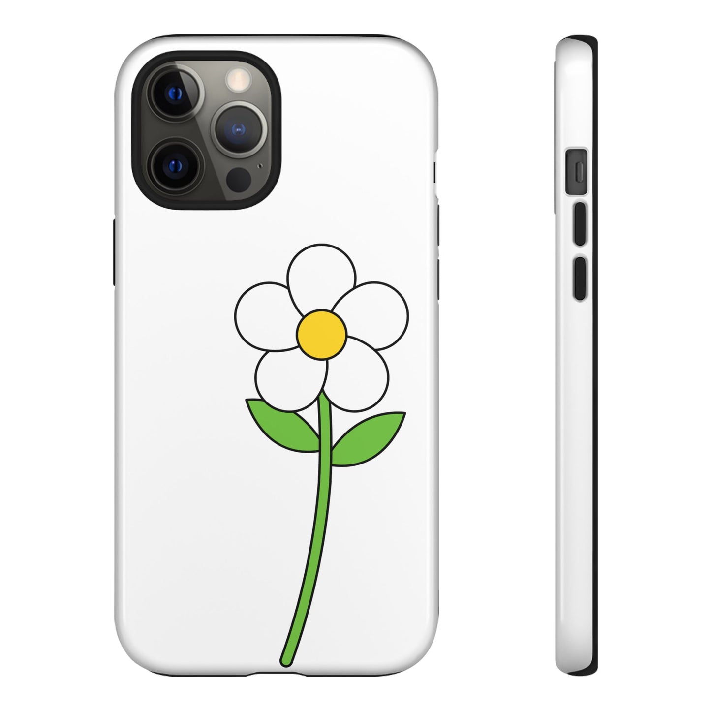 Floral Phone Case, Tough Cases with Flower Design, Cute Phone Accessory, Gifts for Her, Spring Decor, Unique Phone Cases