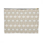 Wavy Pattern Accessory Pouch - Stylish Makeup Bag, Travel Organizer, Gift Idea, Modern Clutch, Storage Case
