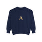Stylish Monogrammed Sweatshirt, Personalized Gift, Cozy Layering, Casual Wear, Birthday, Holiday Present