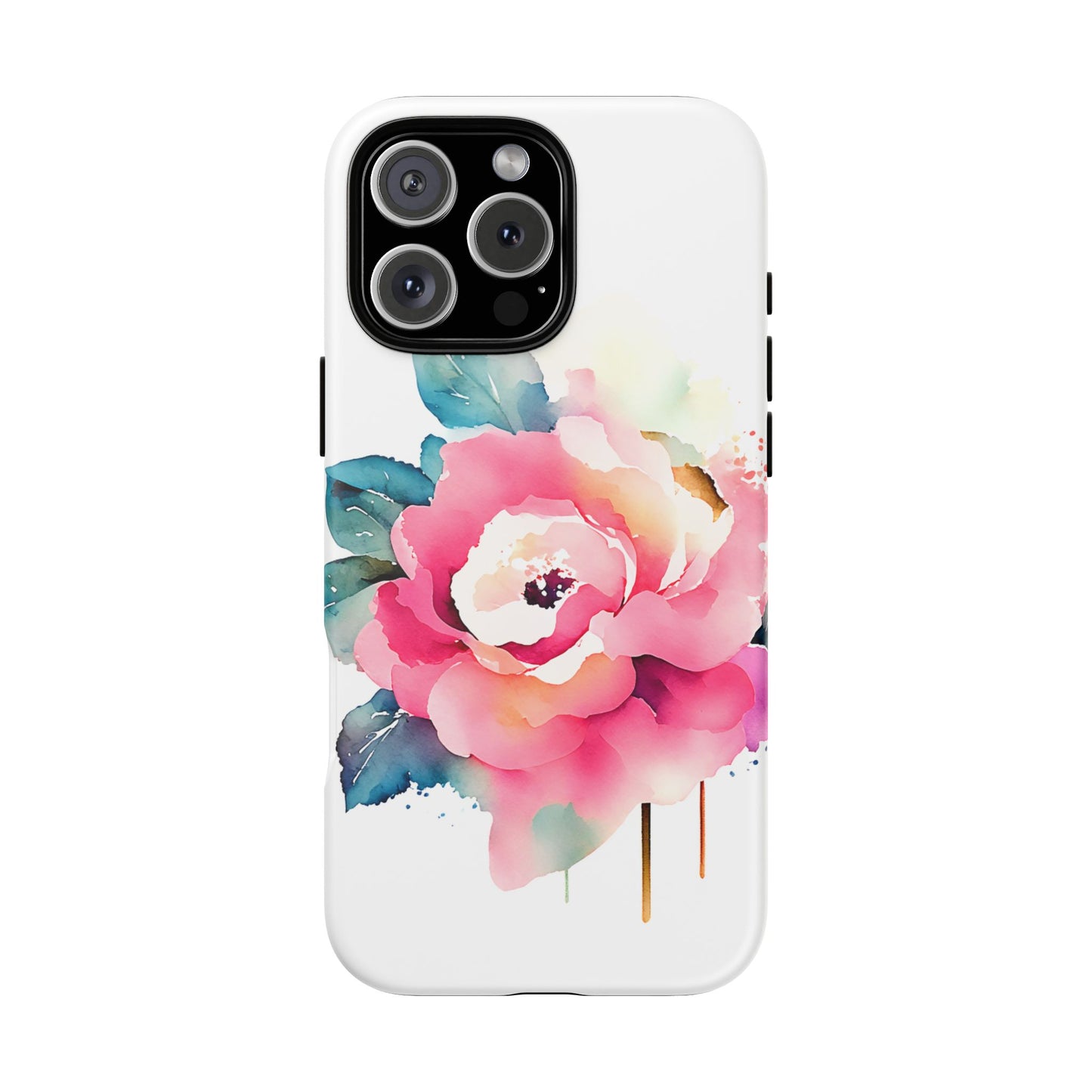 Floral Phone Case - Vibrant Rose Design