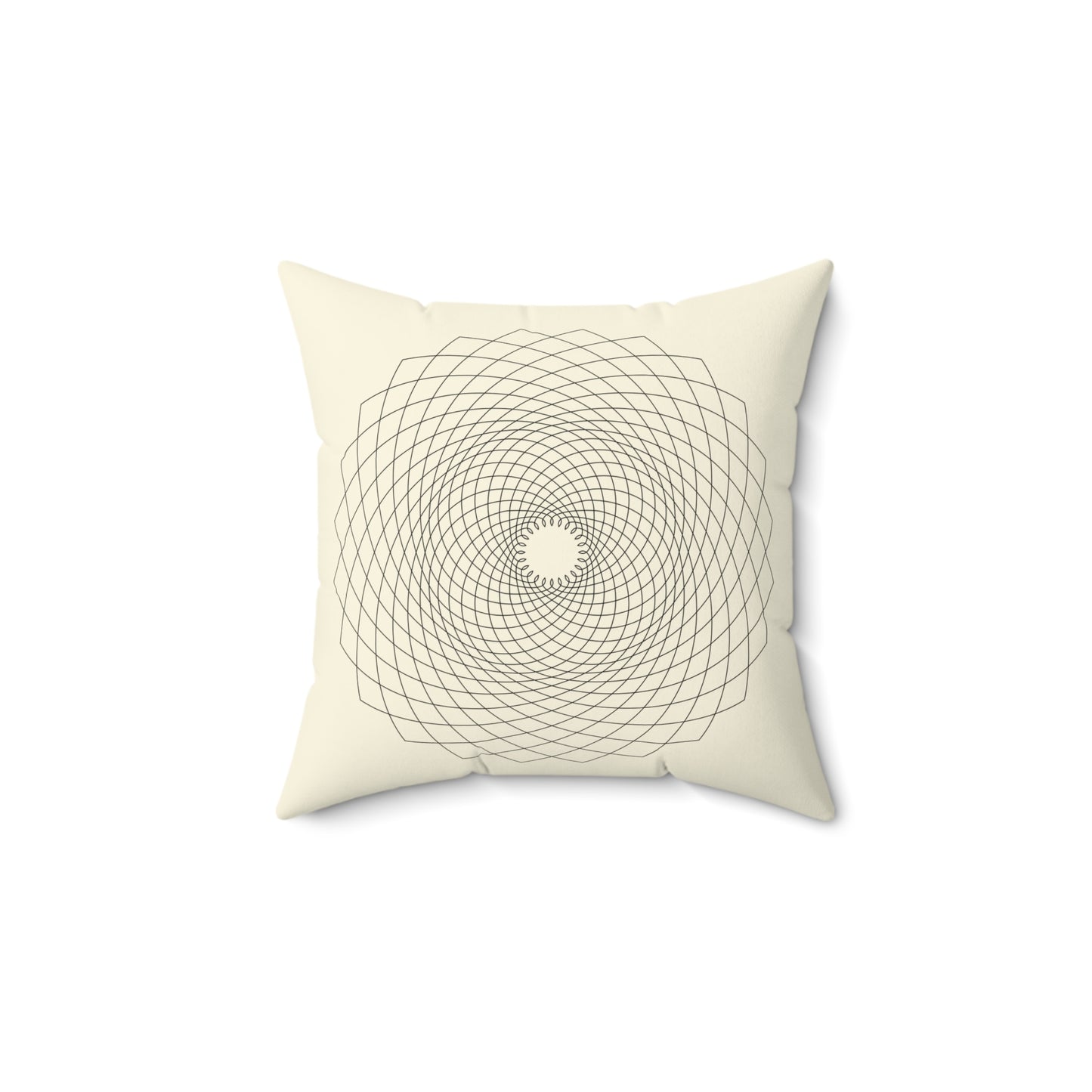 Geometric Style Throw Pillow for Home Décor, Modern Accent Pillow, Gift for Housewarming, Minimalist Cushion, Cozy Living Room Decor