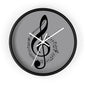 Musical Notes Wall Clock, Perfect Gift for Musicians, Home Decor