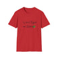 Unisex Softstyle T-Shirt: "Weed Makes Me Happy" - Perfect for Cannabis Enthusiasts, Relaxation, Casual Wear, Gifts, Festivals