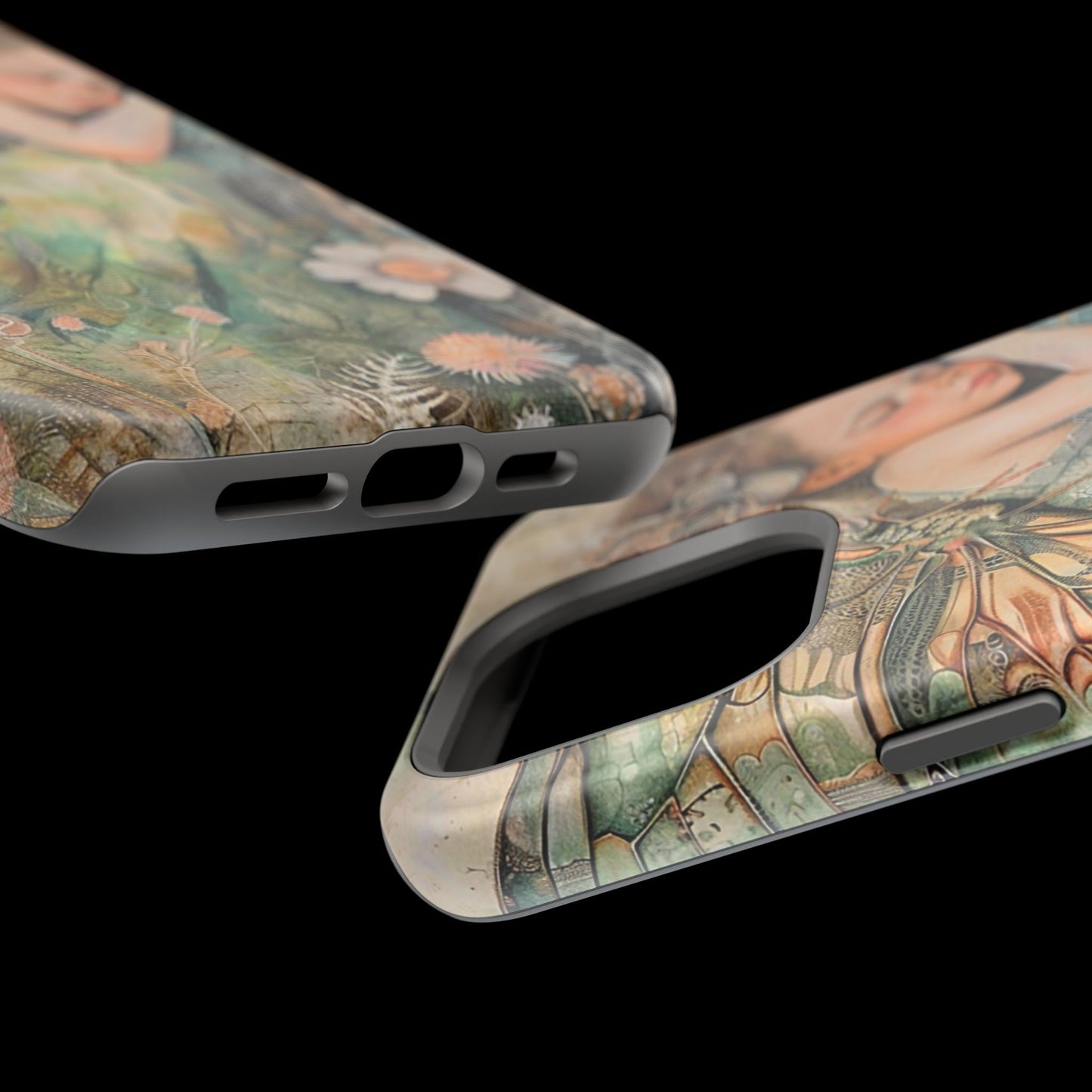 Fairy Sleeping Phone Case — Magnetic Impact-Resistant iPhone Cover