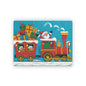 Kids Puzzle — 30-Piece Christmas Train Puzzle (Santa & Elves)