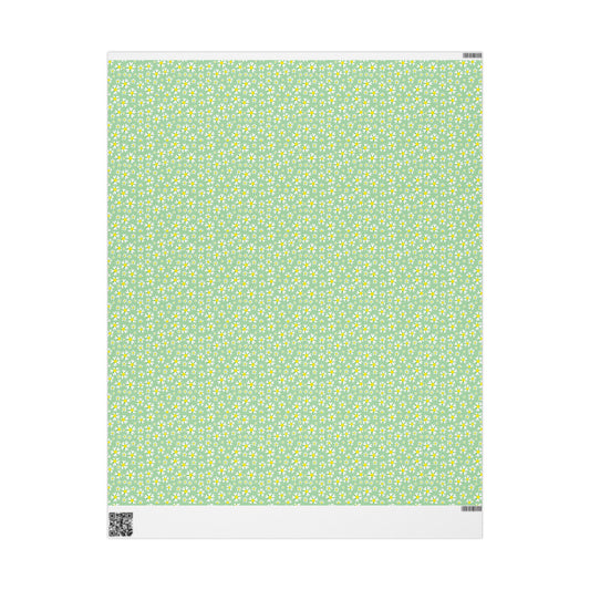 Charming Floral Wrapping Paper, Gift Wrapping, Eco-Friendly, Birthday, Baby Shower, Holiday Celebrations, Spring Decor
