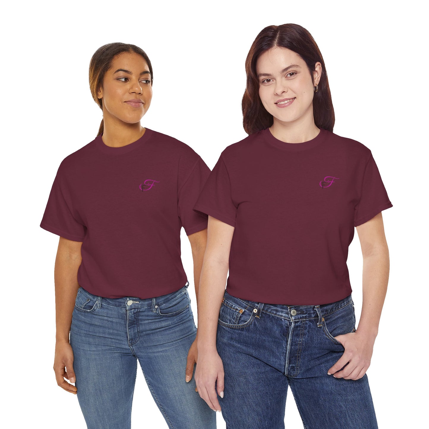 Funkin' Fabulous Tee — Pink Gown Illustration Women's Empowerment T‑Shirt