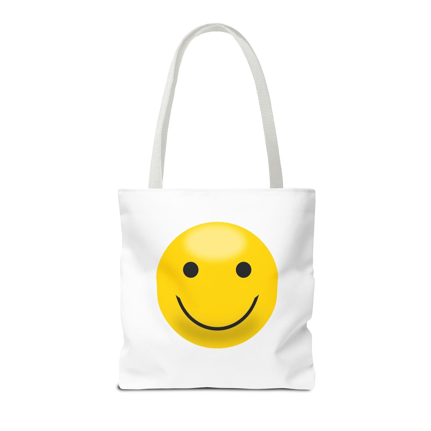 Smiley Face Tote Bag, Eco-Friendly Shopping Bag