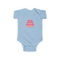 Cute Birthday Cake Infant Bodysuit