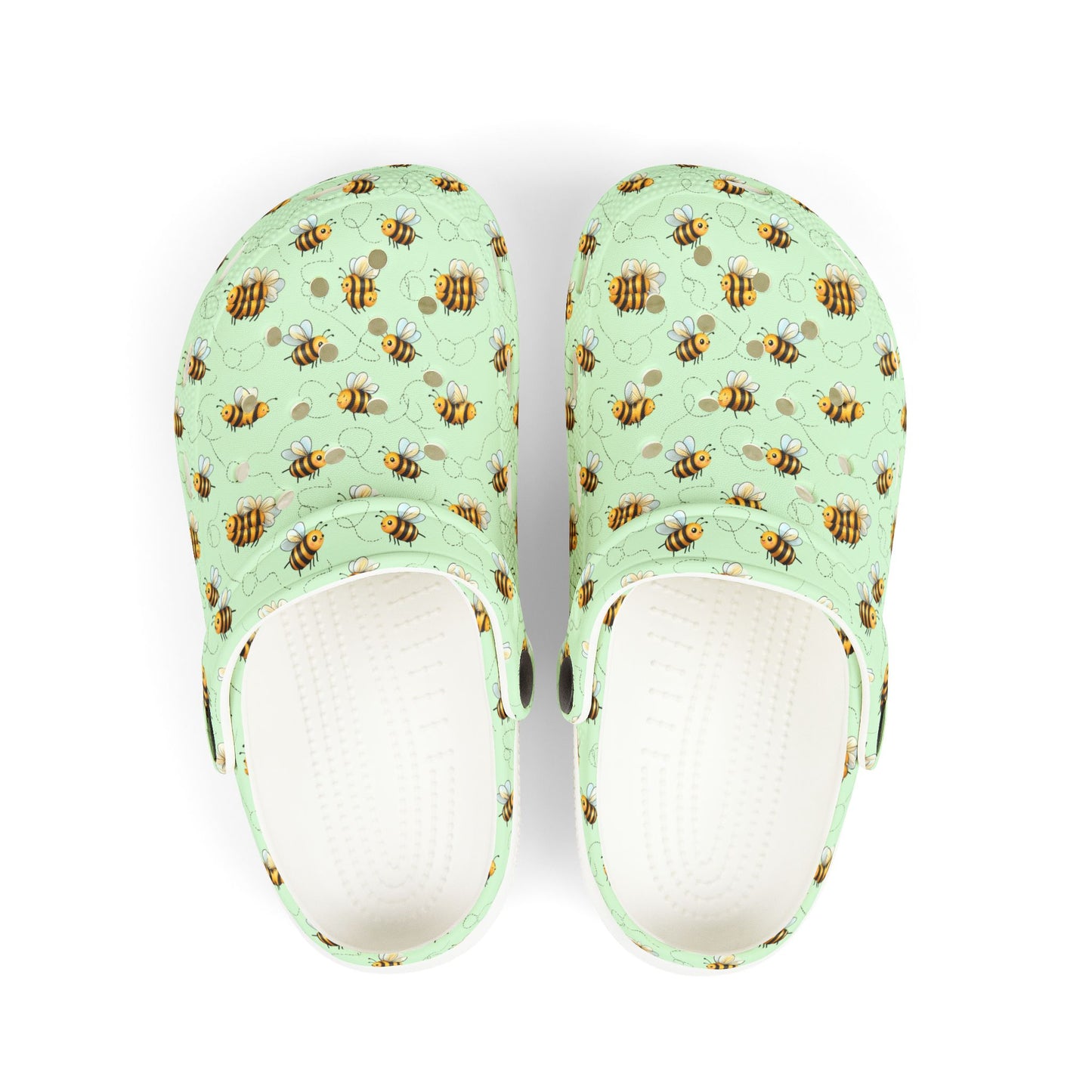 Bee-themed Kid's Clogs