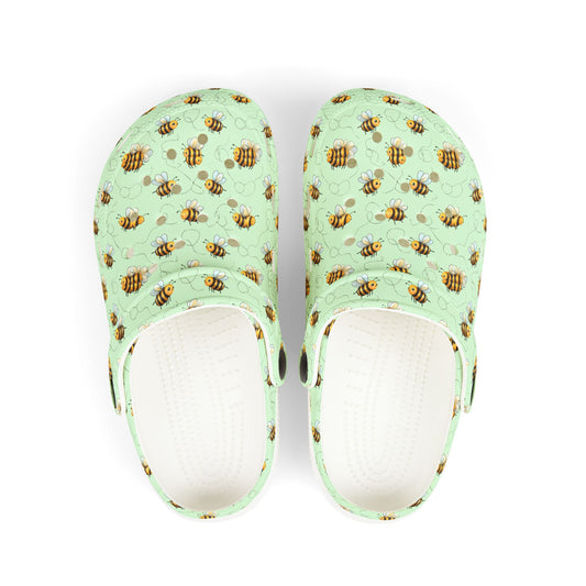 Bee-themed Kid's Clogs
