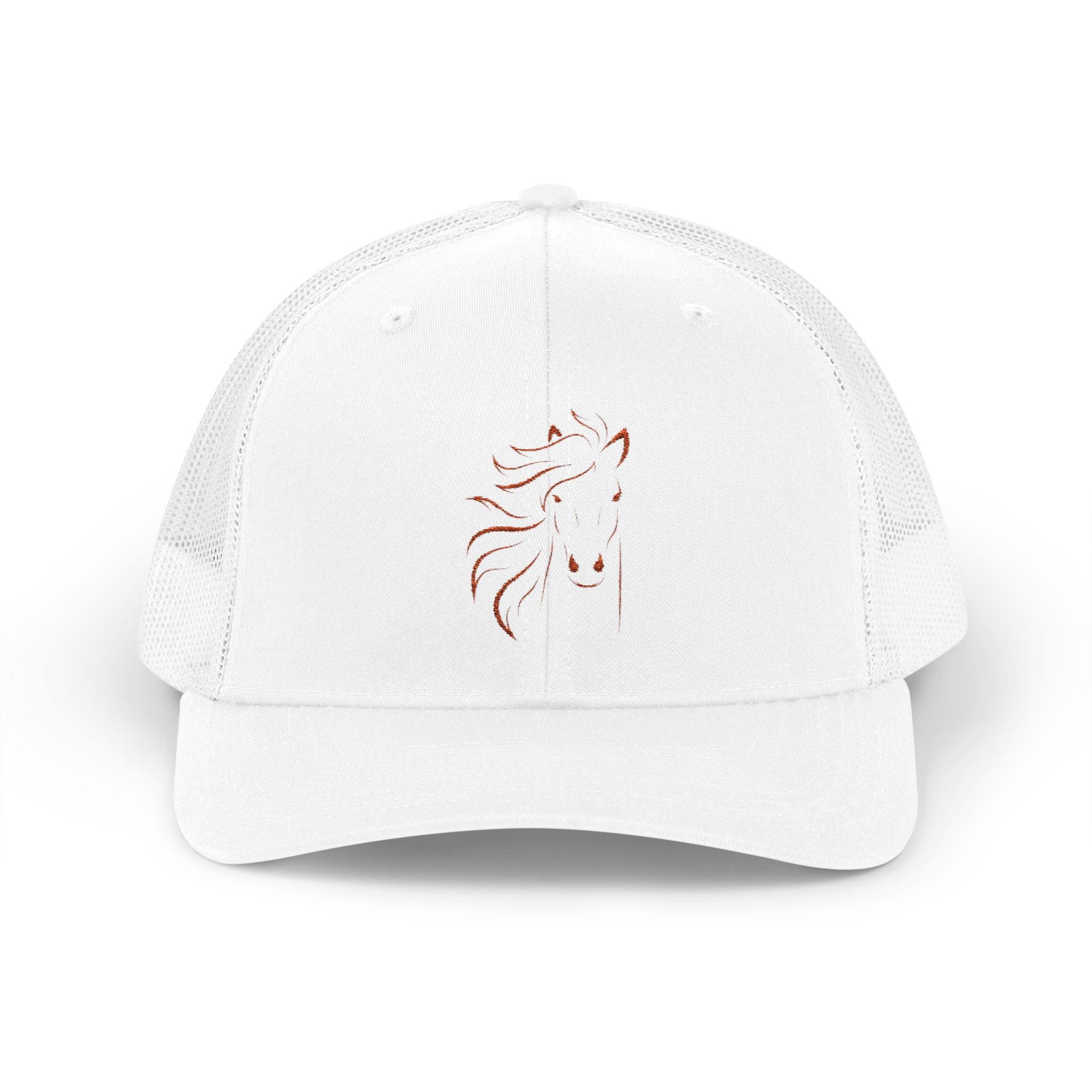 Trucker Cap — Distressed Skull Astronaut Patch