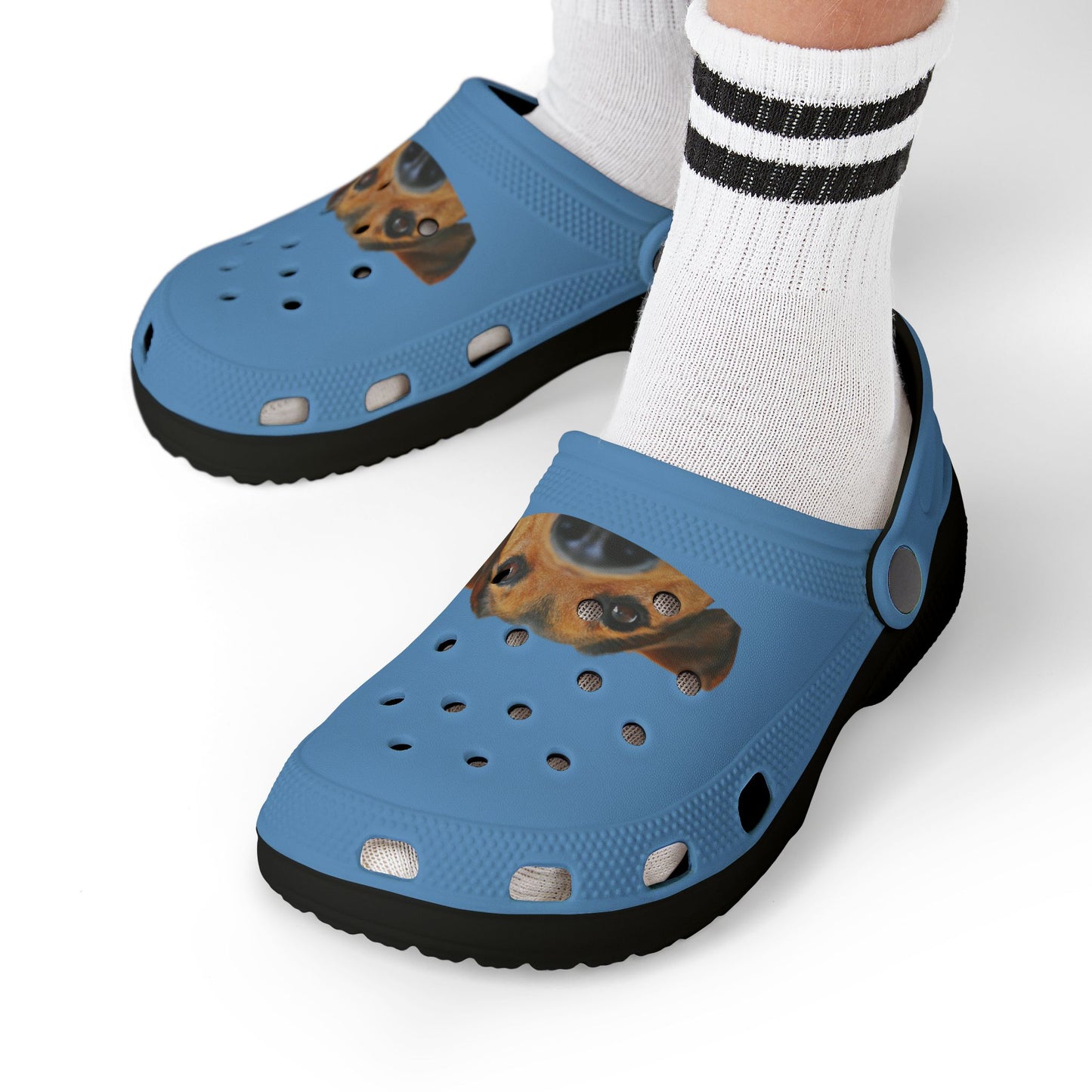 Adorable Kids' EVA Foam Clogs with Dog Design | Fun Footwear, Summer Shoe, Vacation Essential, Pet Lover Gift, Outdoor Play