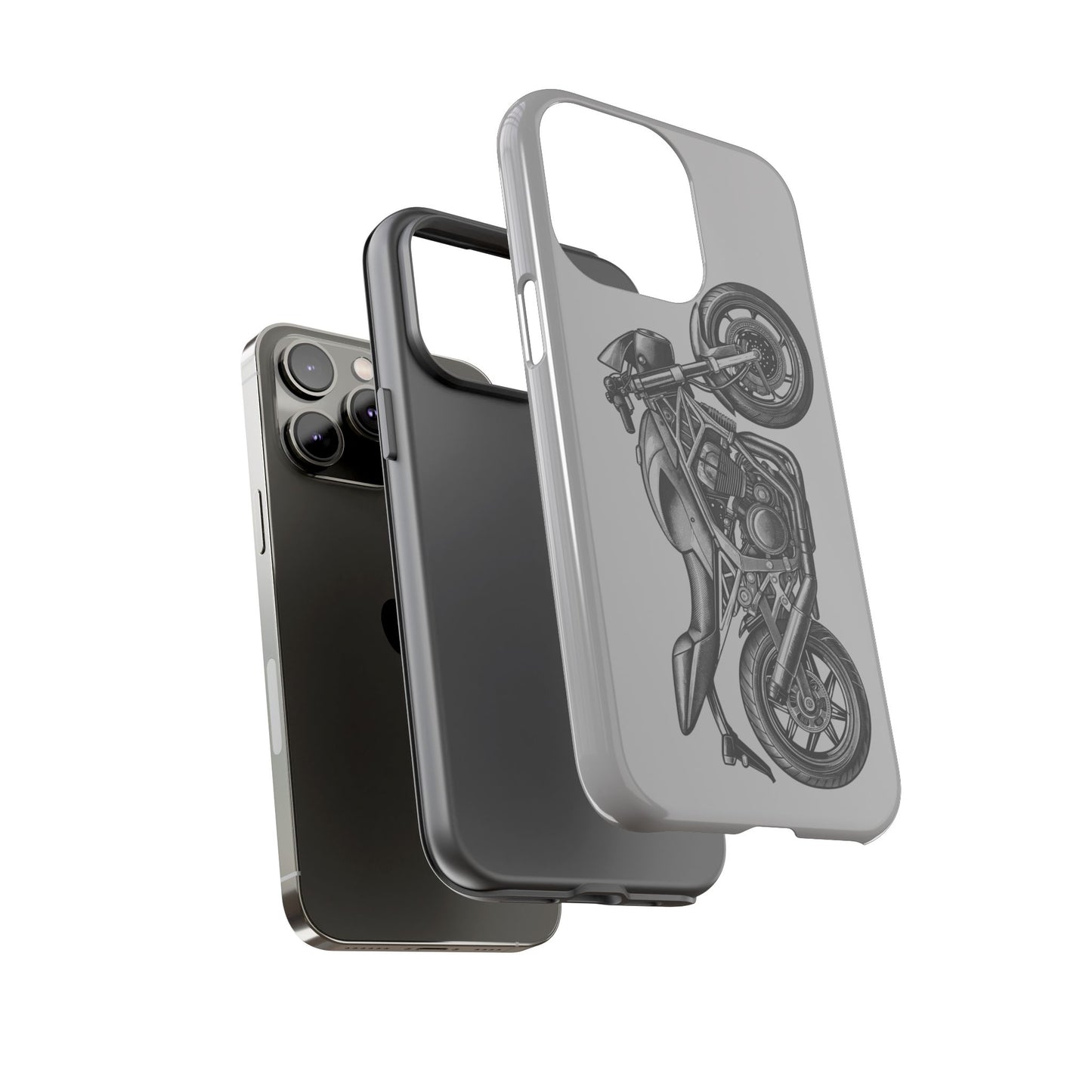 Motorcycle Phone Case - Tough Cases - Biker Gift, Motorcycle Lover, Custom Phone Cover, Unique Biker Accessory