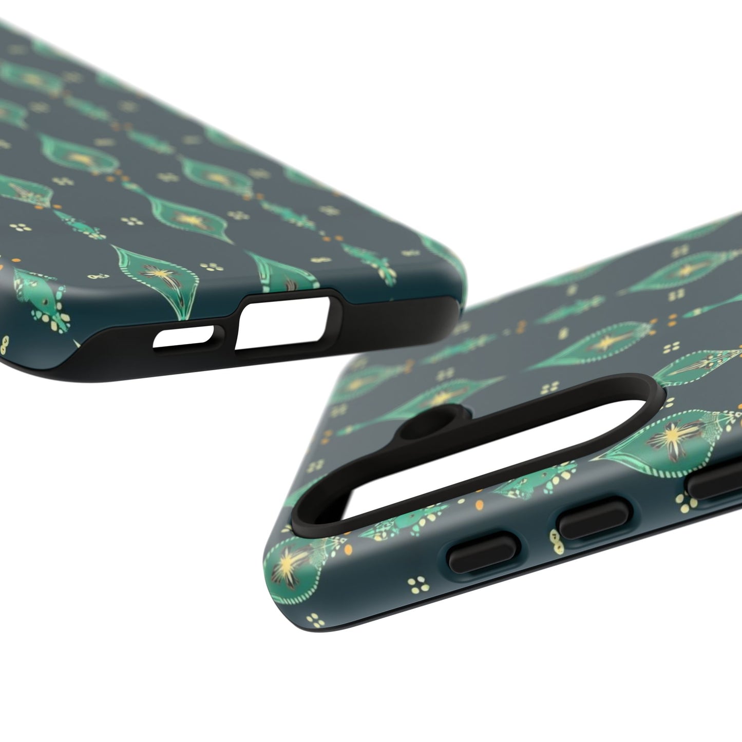 Emerald Boho Teardrop Phone Case