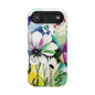 Floral Watercolor Magnetic Phone Case — Impact‑Resistant Protective Cover