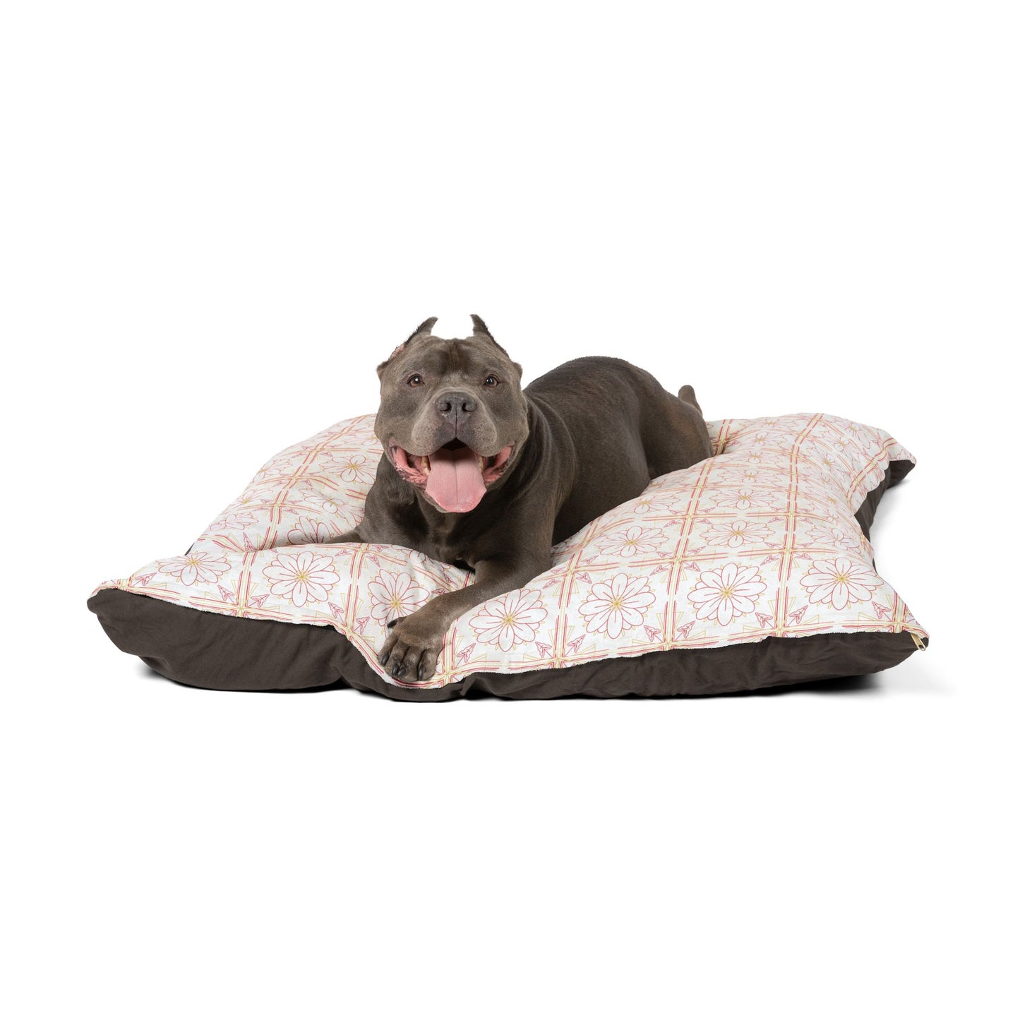 Chic Floral Pet Bed - Cozy Dog Bed, Cat Bed, Luxury Pet Cushion, Soft Decorative Pet Bed, Stylish Animal Furniture