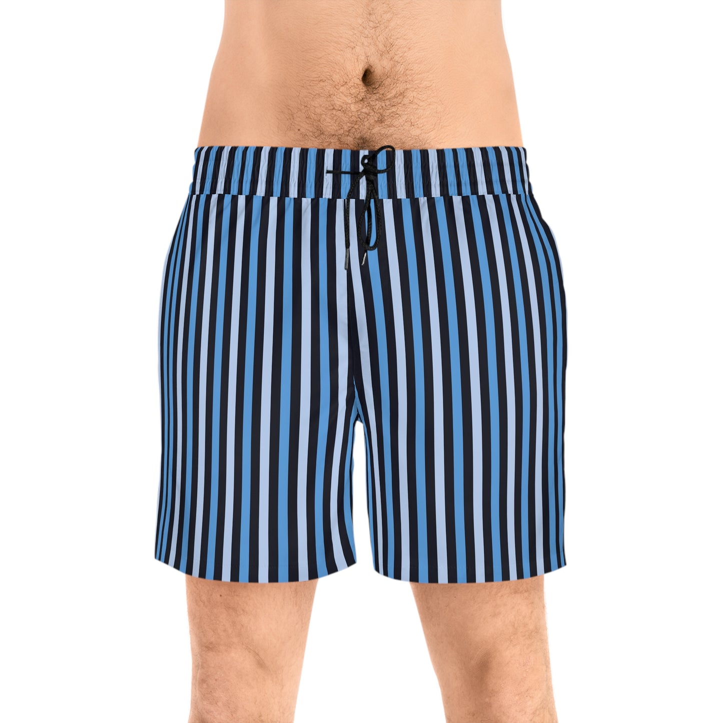 Stylish Striped Men's Swim Shorts | Beachwear, Summer Vibes, Pool Party, Vacation Essentials, AOP Swimwear