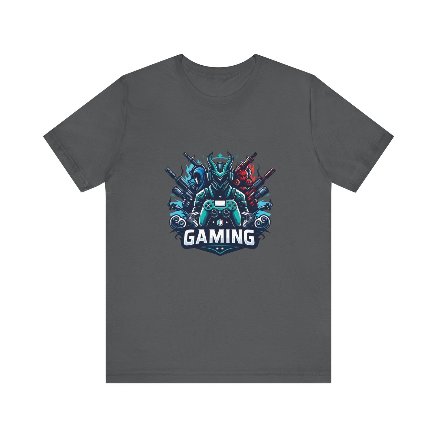 Gaming Controller Emblem Tee — Esports Gamer Graphic T-Shirt