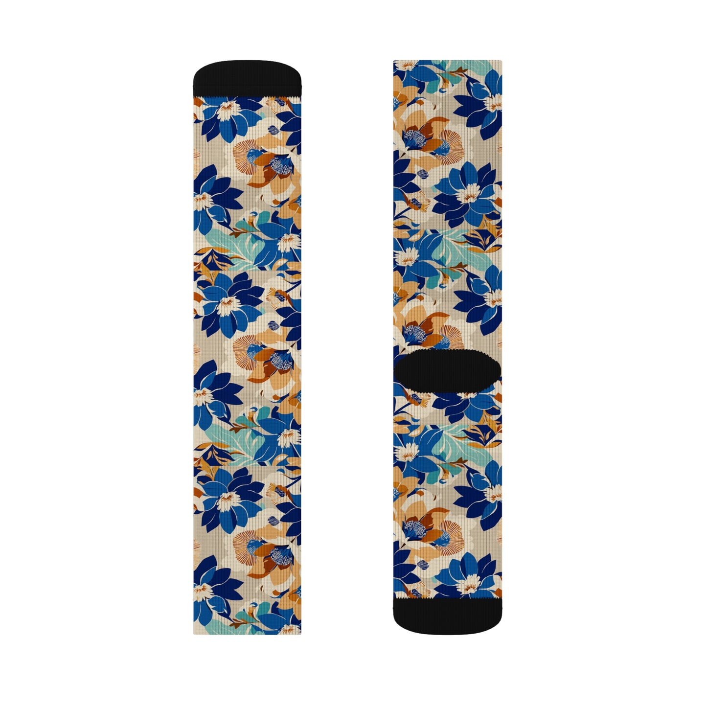 Floral Design Sublimation Socks | Cozy Floral Print Socks, Trendy Gift for Her, Unique Sleepwear Additions, Fashion Accessories, [...]