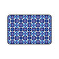 Blue Geometric Desk Mat for Stylish Workspaces