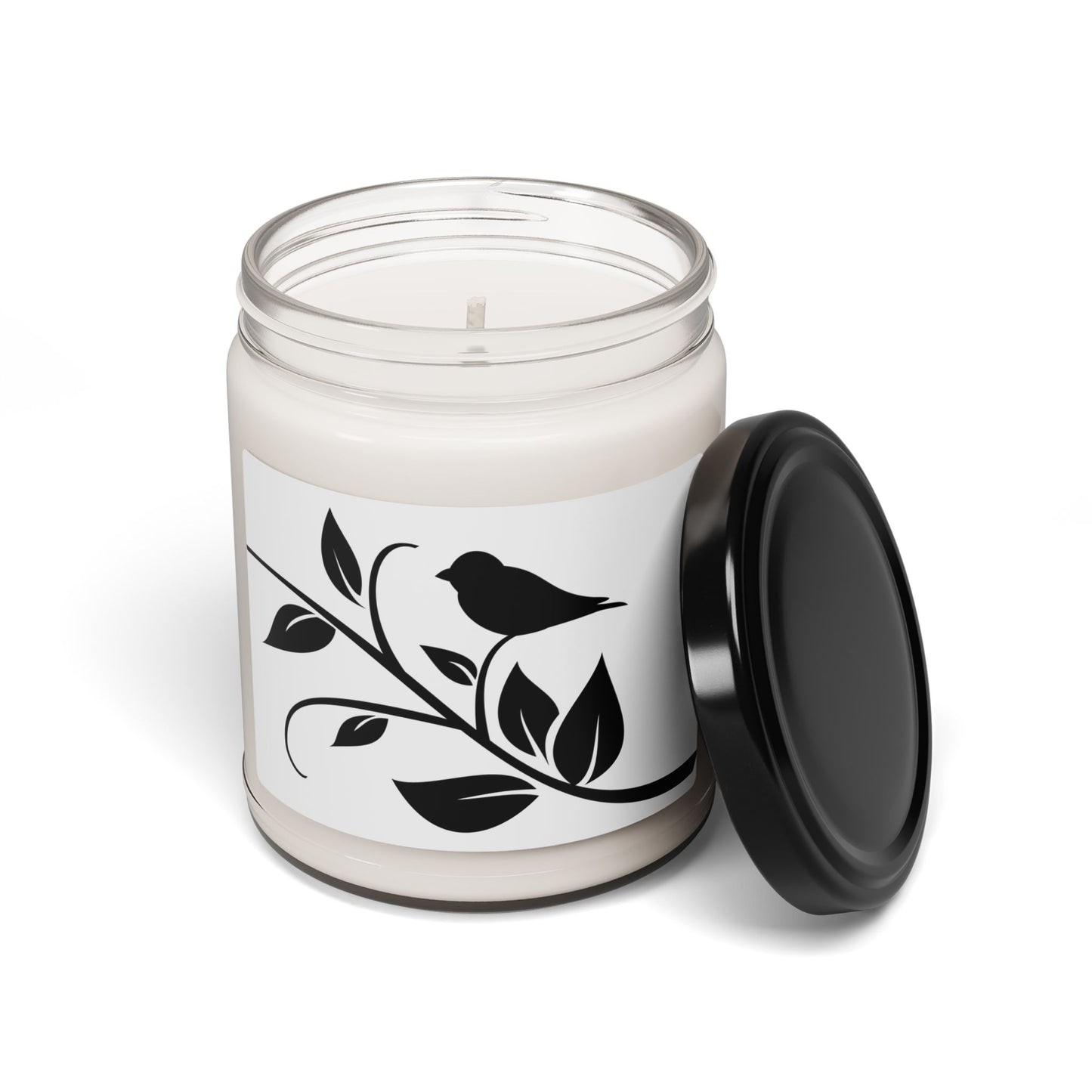 Bird & Branch Scented Soy Candle 9oz – Natural Aromatherapy Jar