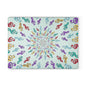 Vibrant Musical Glass Cutting Board, Perfect Gift for Music Lovers, Kitchen Decor, Wedding Gifts, Entertaining Essentials, Unique Home Decor