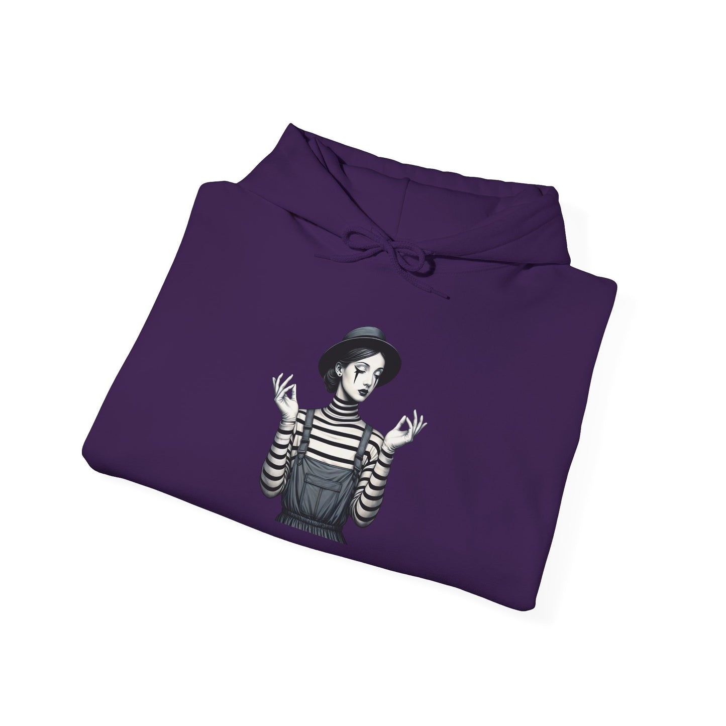 Chic Graphic Hooded Sweatshirt for Trendy Mischief Lovers, Cozy Unisex Pullover, Great for Gifting, Weekend Outfits, [...]