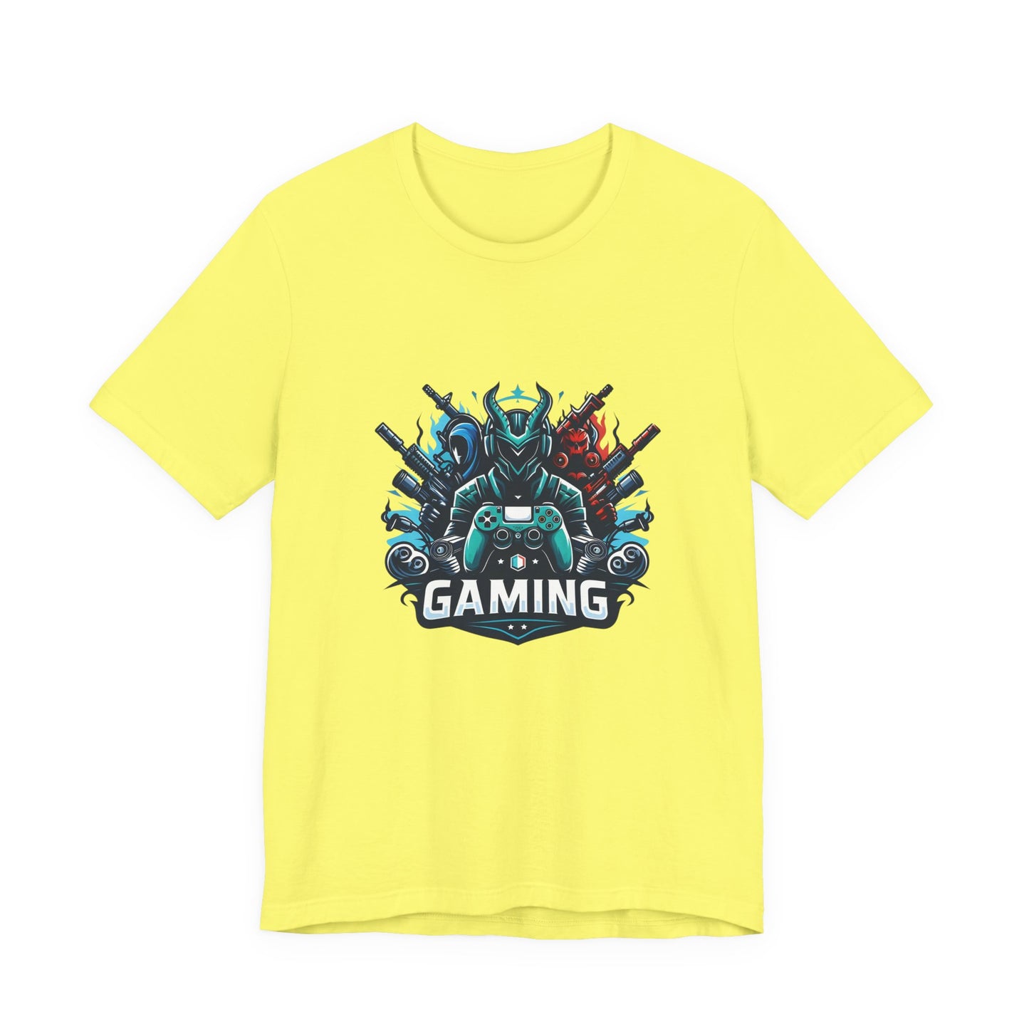 Gaming Controller Emblem Tee — Esports Gamer Graphic T-Shirt