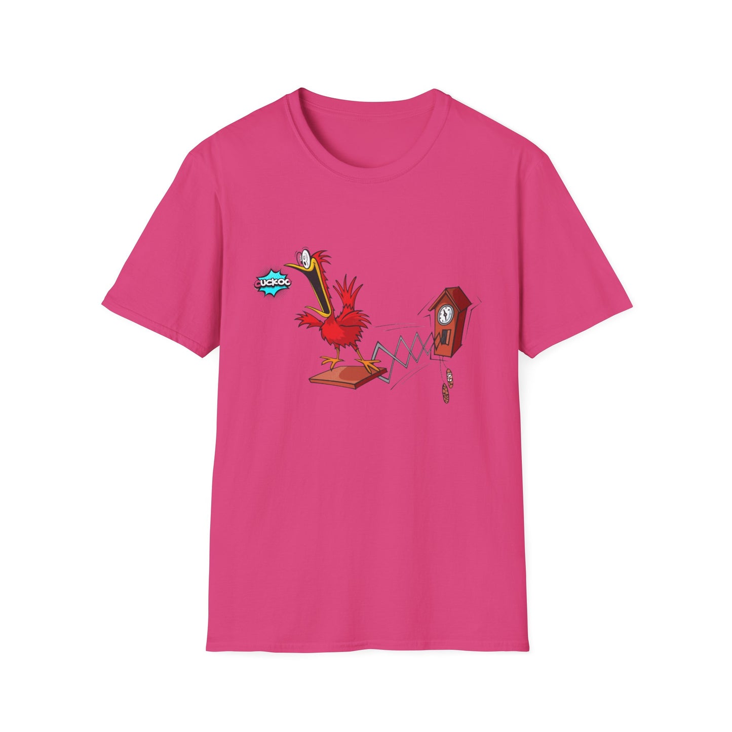Whimsical Unisex Softstyle T-Shirt, Fun Graphic Tee