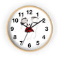 Stylish Art Deco Wall Clock, Modern Home Decor, Unique Gift for Her, Elegant Timepiece, Living Room Art