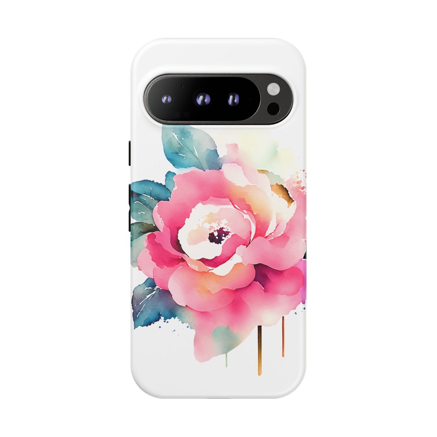 Floral Phone Case - Vibrant Rose Design