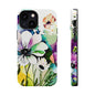Floral Watercolor Magnetic Phone Case — Impact‑Resistant Protective Cover