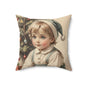 Spun Polyester Square Pillow
