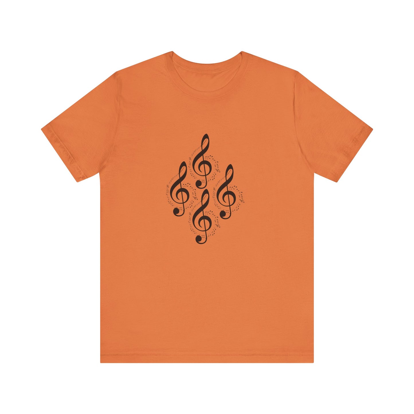 Musical Notes Tee - Perfect for Music Lovers, Casual Wear, Concerts, Festivals, Unique Gift Idea