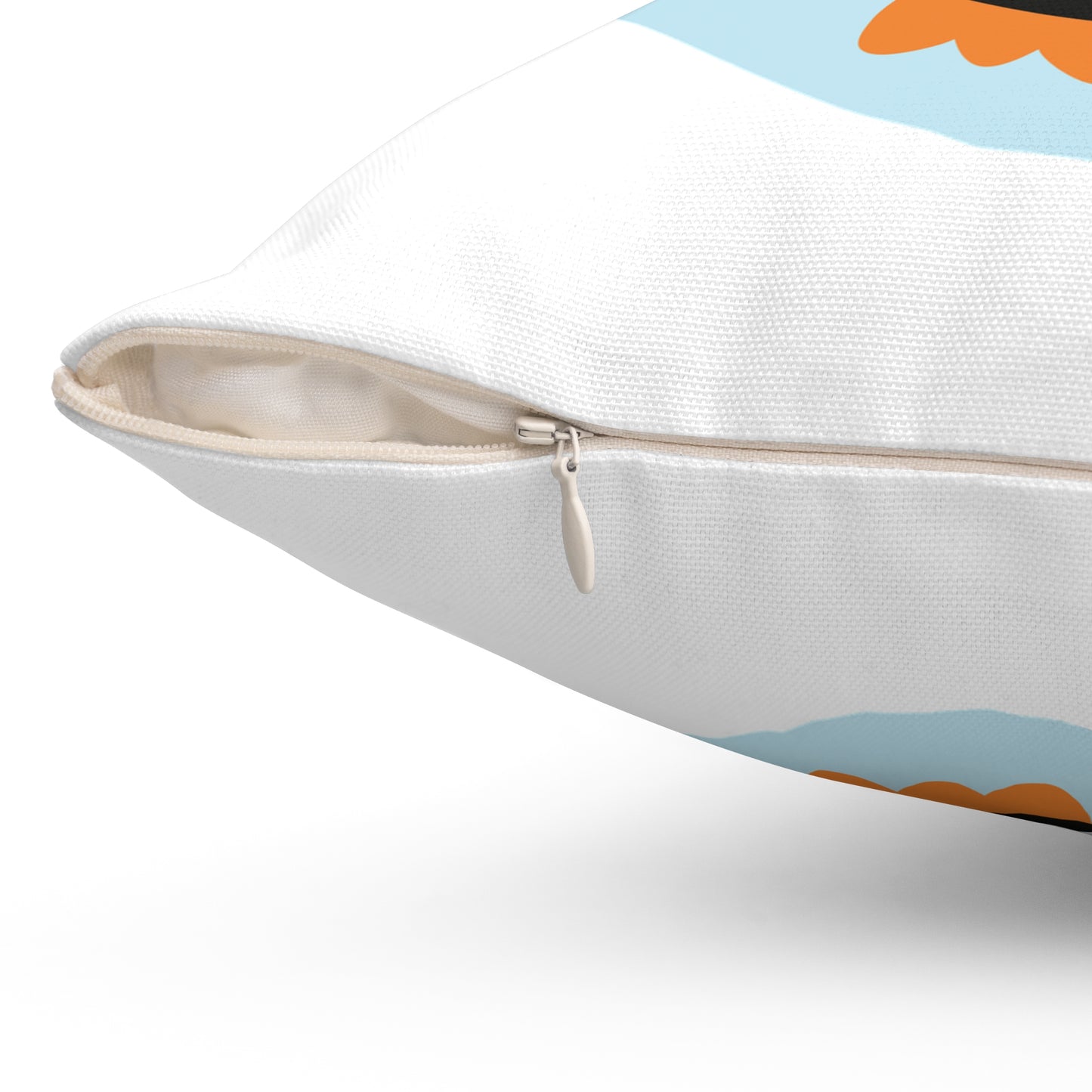 Holiday Penguin Pillow — Cute Reindeer Antler Penguin with Scarf Decorative Throw Pillow