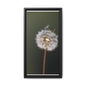 Framed Dandelion Canvas Print — Matte Botanical Wall Art