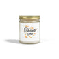 Thank You Scented Candle - Coconut Apricot Wax Gift, Birthday Present, Relaxation, Home Decor, Aromatherapy