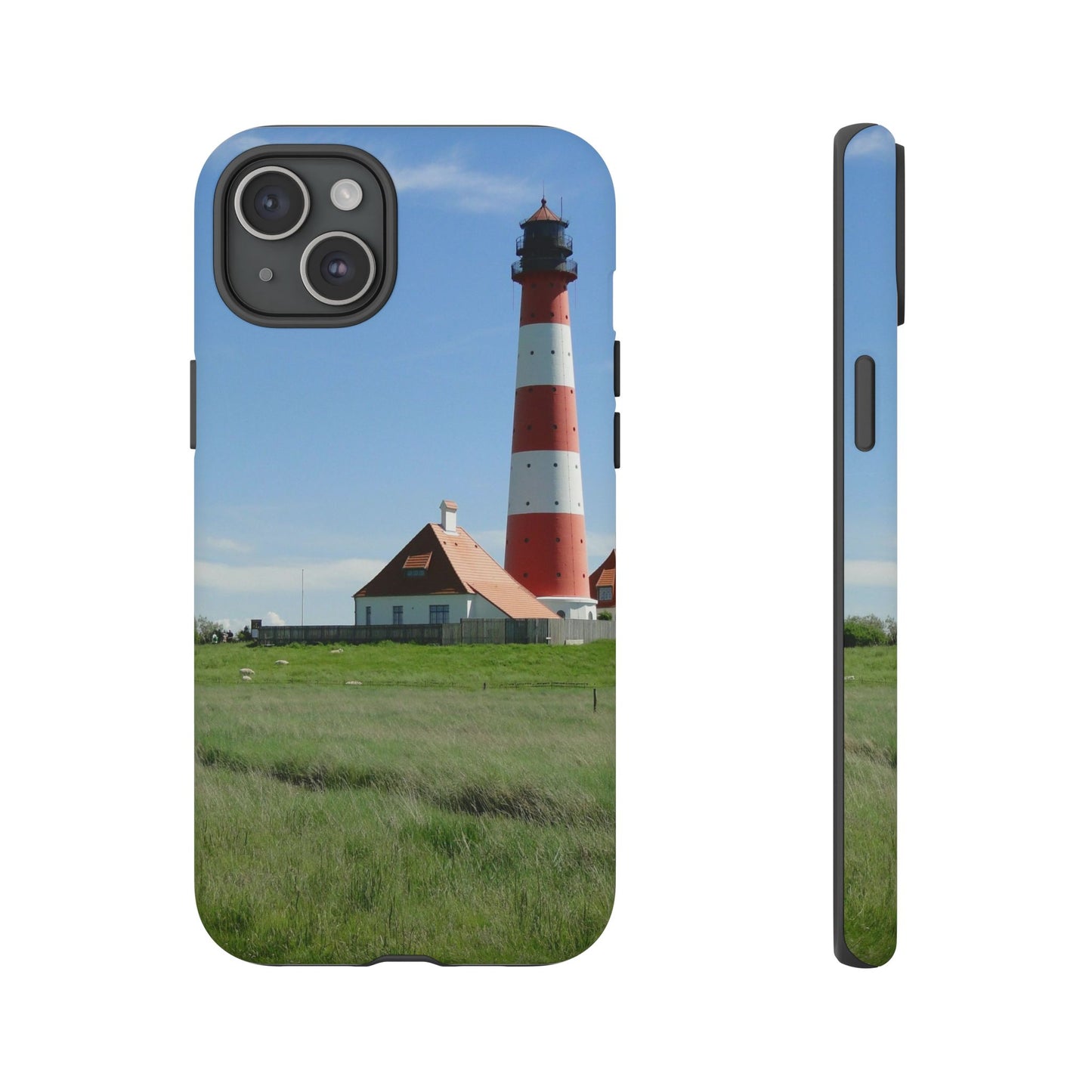 Lighthouse Phone Case - Coastal Vibes, Nautical Gift, Ocean Lover Accessory, Beach Aesthetic, Customizable Design