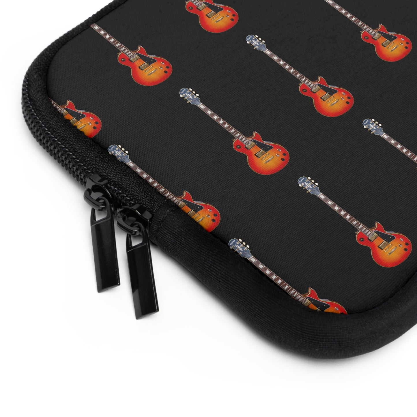 Guitar Pattern Laptop Sleeve | Music Lover Gift