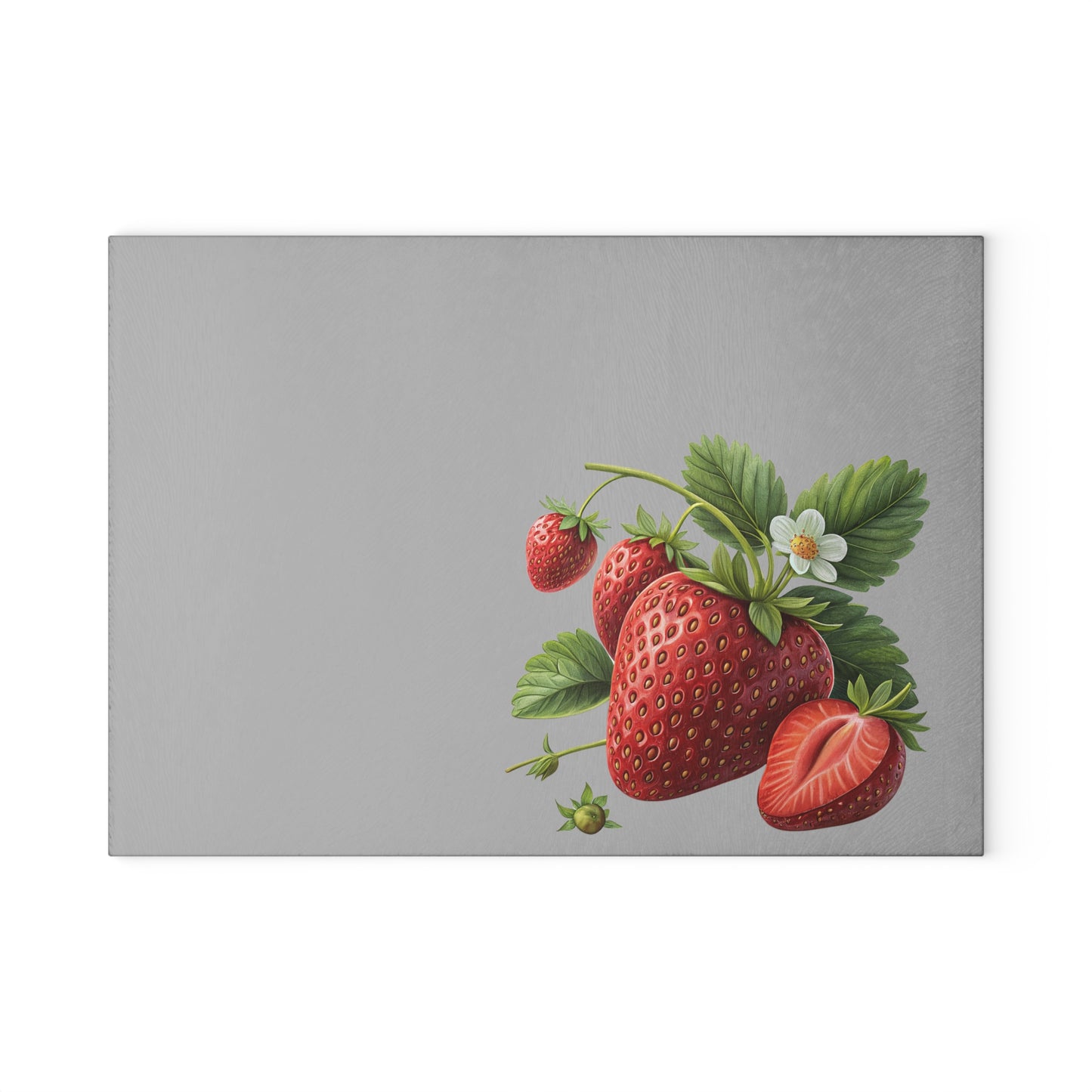 Strawberry Glass Cutting Board