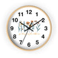 Boho Floral Wall Clock - You Belong Among the Wildflowers, Home Decor, Gift for Nature Lovers, Office Wall Decor, Rustic Style