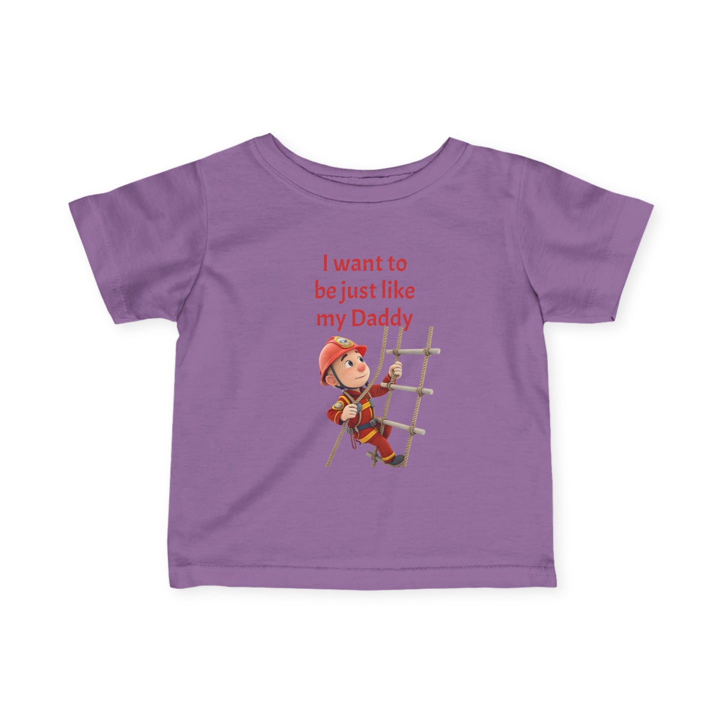 Daddy's Little Helper Infant Tee, Cute Child Tee, Toddler Gift, Father-Son Tee, Family Shirt, Birthday Outfit, Holiday Gift