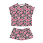 Floral Women's Pajama Set, Cute Sleepwear, Short Sleep Set, Comfortable Nightwear, Summer PJs, Gift for Her