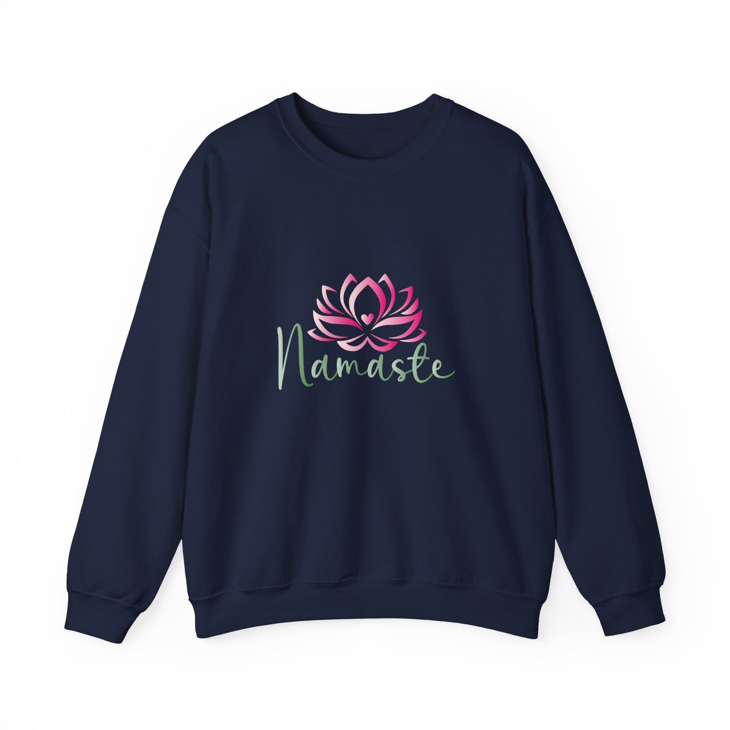 Namaste Lotus Sweatshirt — Cozy Yoga Crewneck for Meditation & Mindfulness