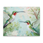 Hummingbird Canvas Wall Art — Stretched Matte Nature Print
