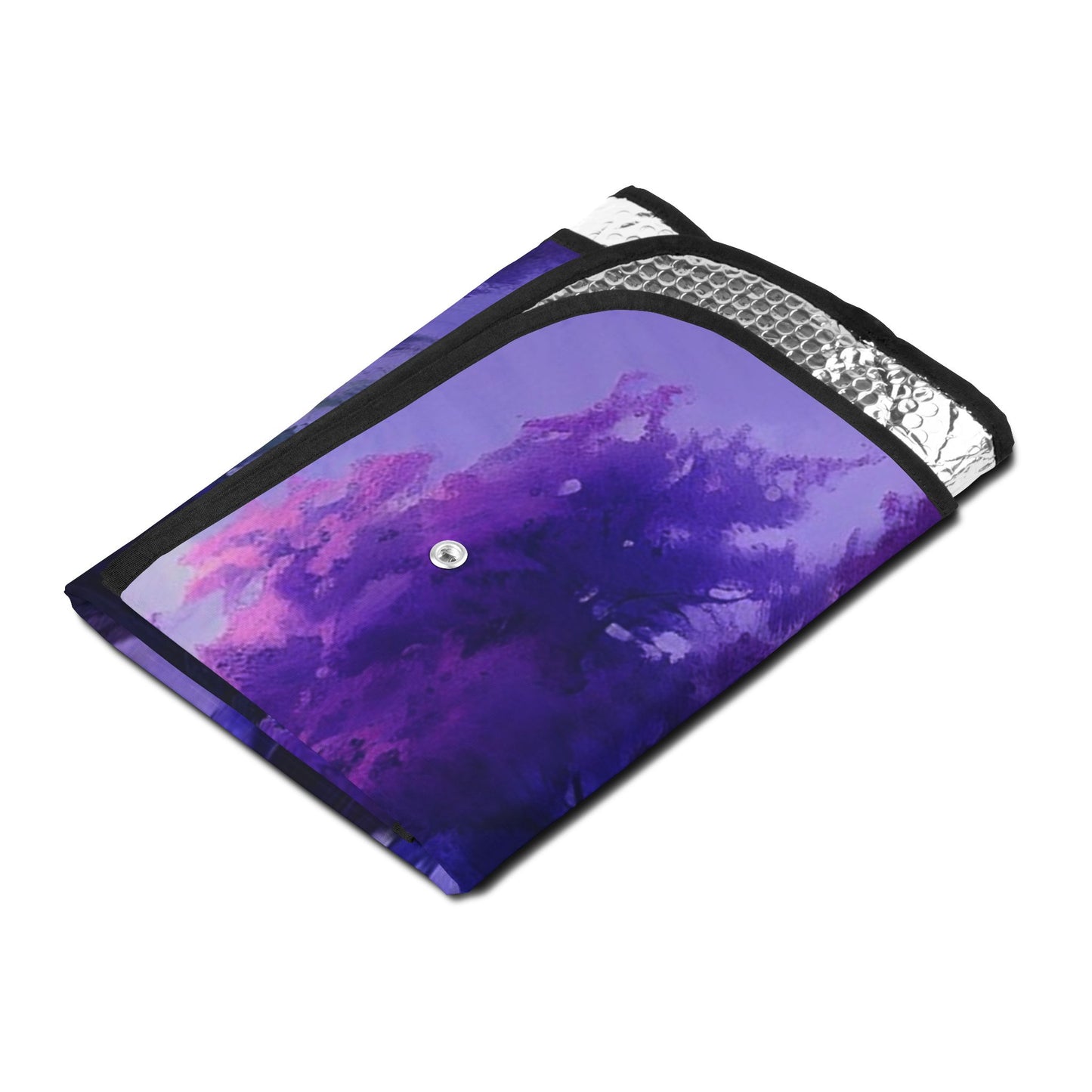 Car Sun Shade - Purple Fantasy Tree Windshield Cover