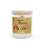 Frosted Glass Candle, 11oz