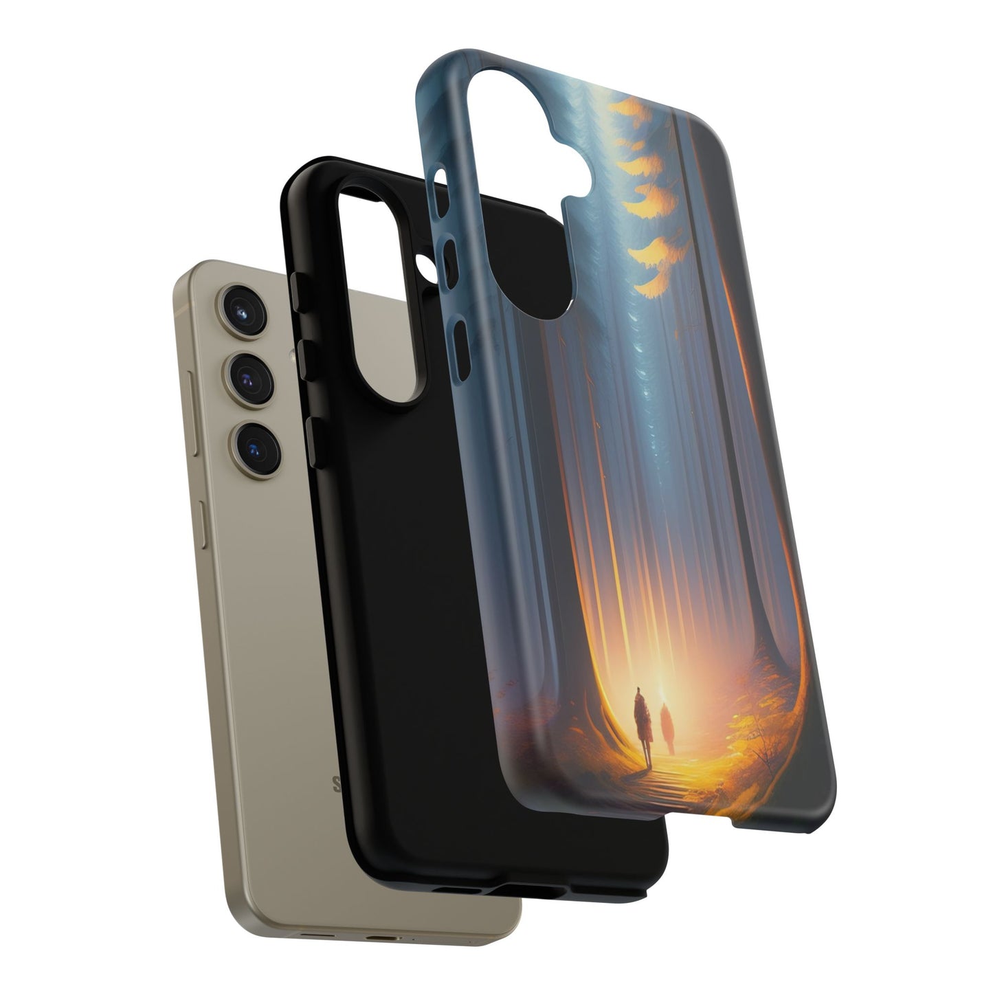 Phone Case — Mystical Forest Nightscape Protective Tough Case